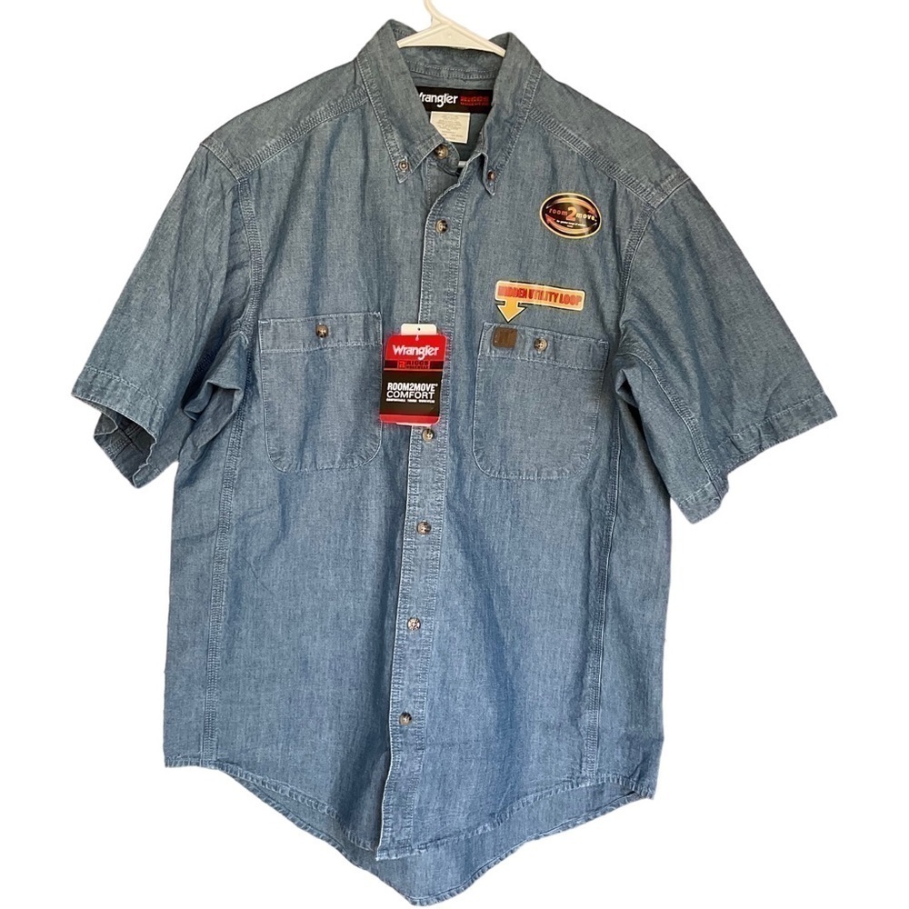 WRANGLER RIGGS WORKWEAR MENS SHIRT SIZE L  NWT